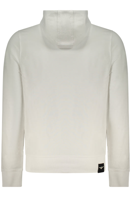 ACCADEMIA MILITARE FELPA CON ZIP UOMO BIANCO