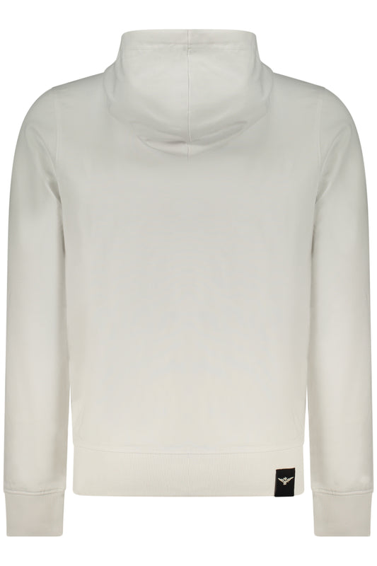ACCADEMIA MILITARE FELPA CON ZIP UOMO BIANCO