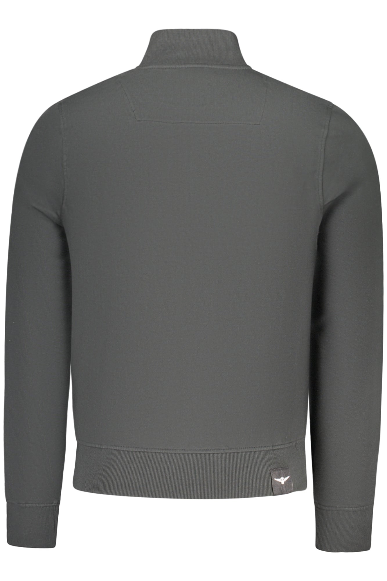 ACCADEMIA MILITARE FELPA CON ZIP UOMO NERO