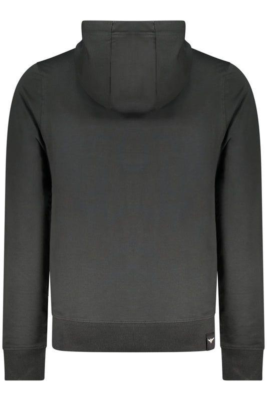 ACCADEMIA MILITARE FELPA SENZA ZIP UOMO NERO