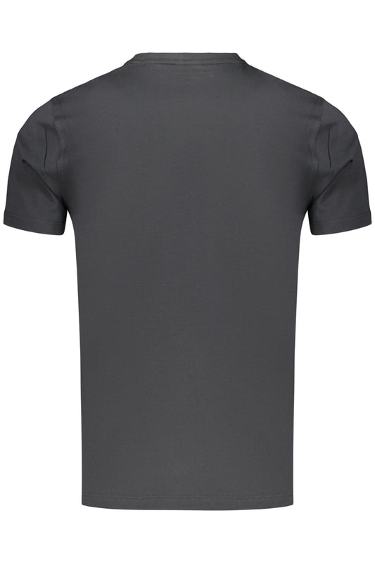 BACI&ABBRACCI T-SHIRT MANICHE CORTE UOMO NERO