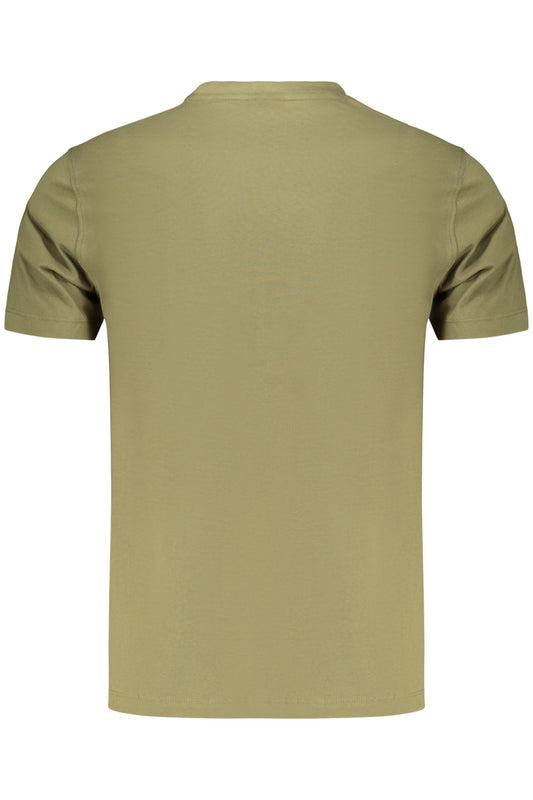 BACI&ABBRACCI T-SHIRT MANICHE CORTE UOMO VERDE