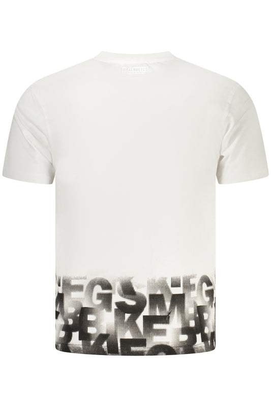 BIKKEMBERGS T-SHIRT MANICHE CORTE UOMO BIANCO