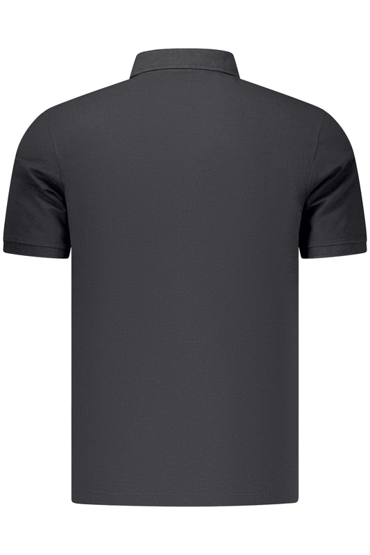 BLAUER APPAREL POLO MANICHE CORTE UOMO NERO