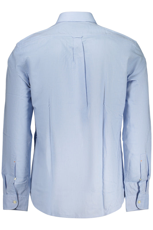 BOSS CAMICIA MANICHE LUNGHE UOMO AZZURRO