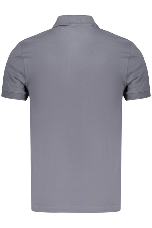 BOSS POLO MANICHE CORTE UOMO BLU