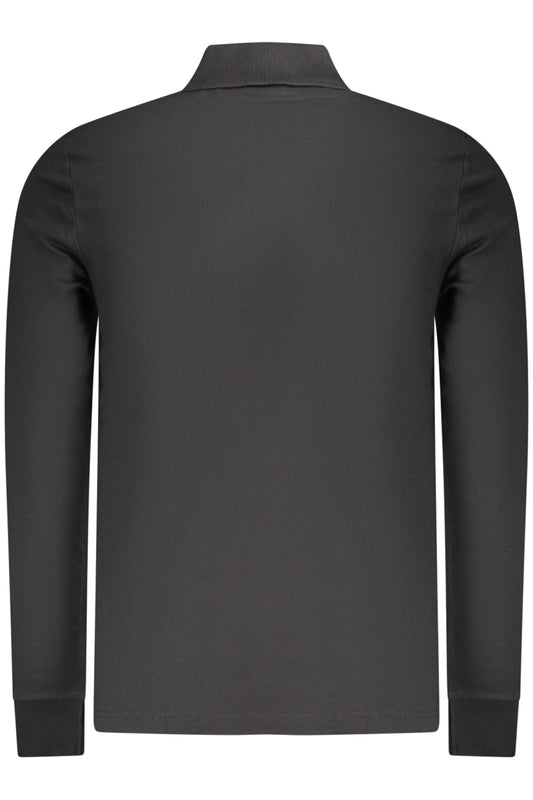 BOSS POLO MANICHE LUNGHE UOMO NERO