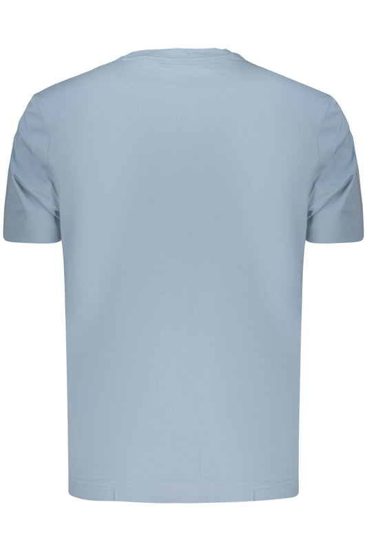 BOSS T-SHIRT MANICHE CORTE UOMO AZZURRO