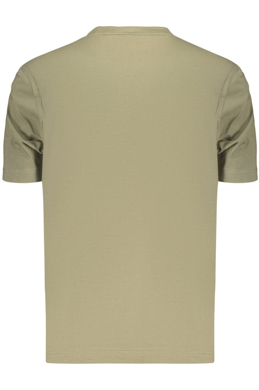 BOSS T-SHIRT MANICHE CORTE UOMO VERDE