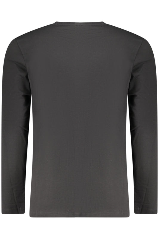BOSS T-SHIRT MANICHE LUNGHE UOMO NERO