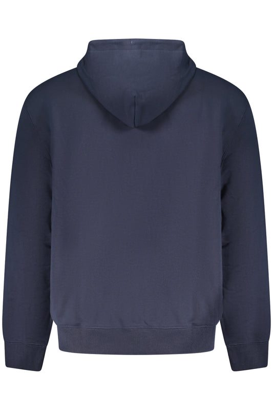 CALVIN KLEIN FELPA CON ZIP UOMO BLU