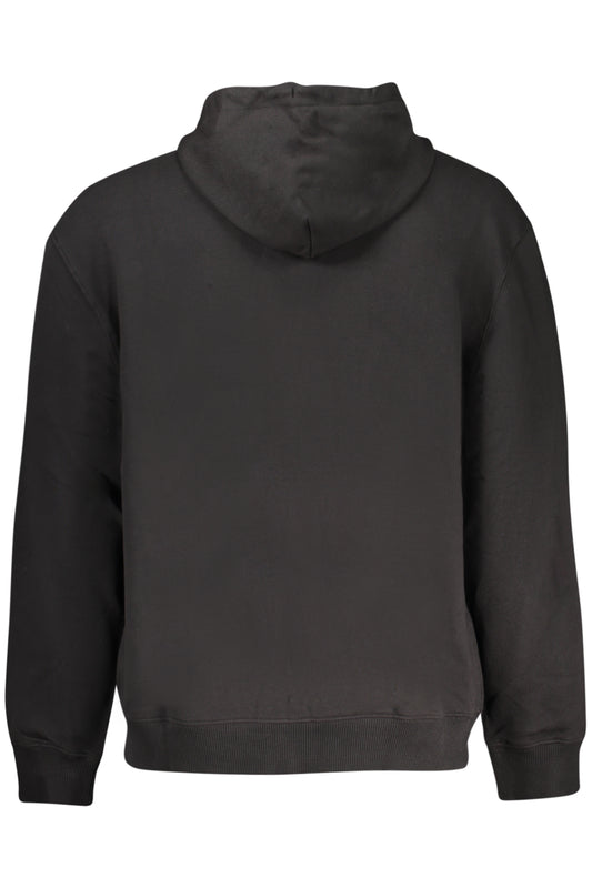 CALVIN KLEIN FELPA CON ZIP UOMO NERO