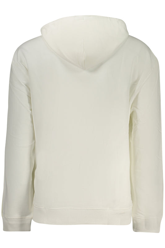 CALVIN KLEIN FELPA SENZA ZIP UOMO BIANCO