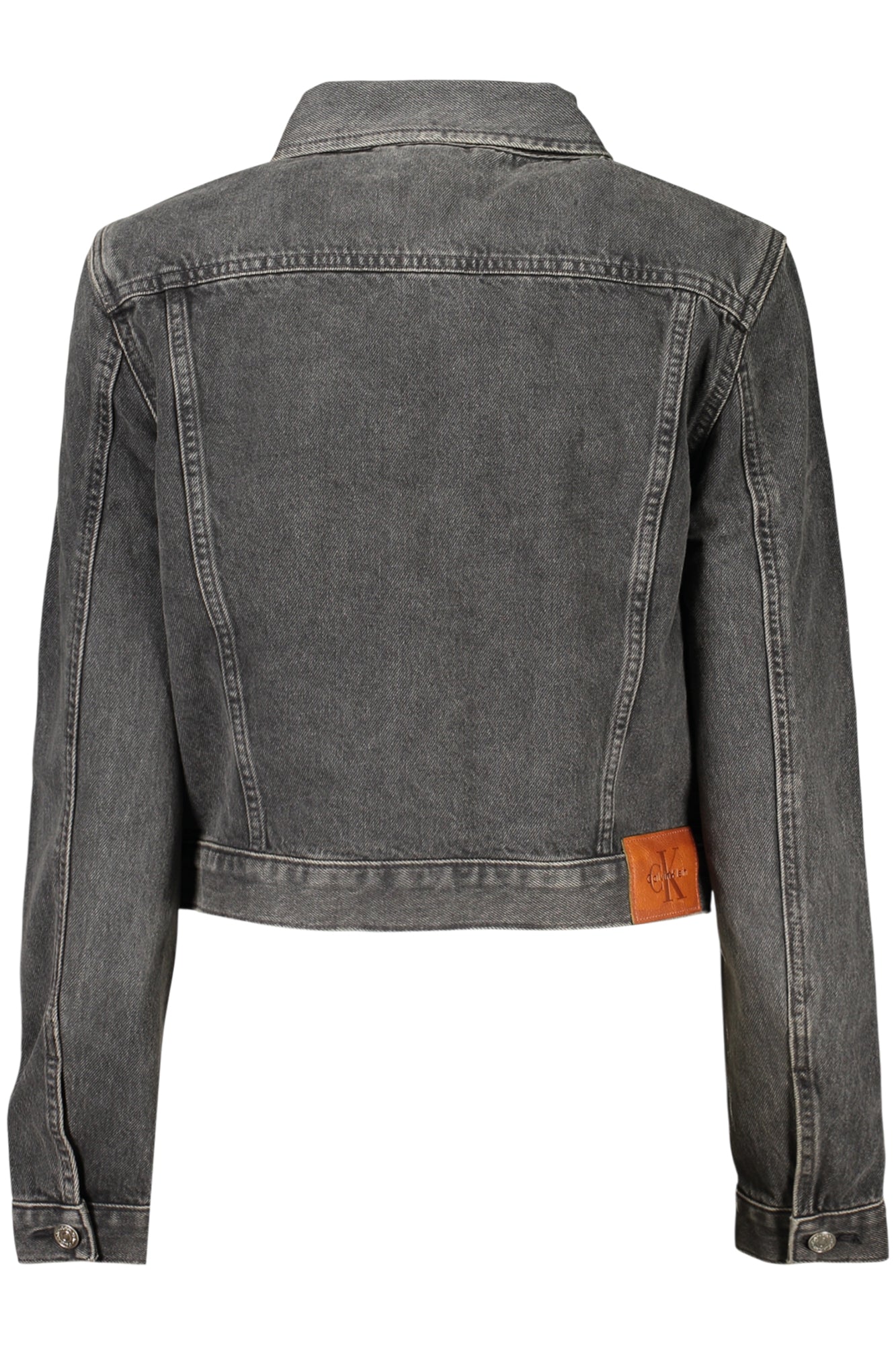 CALVIN KLEIN GIUBBOTTO IN JEANS DONNA NERO