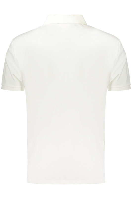 CALVIN KLEIN POLO MANICHE CORTE UOMO BIANCO