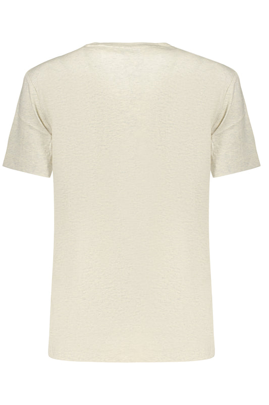 CALVIN KLEIN T-SHIRT MANICHE CORTE DONNA GRIGIO