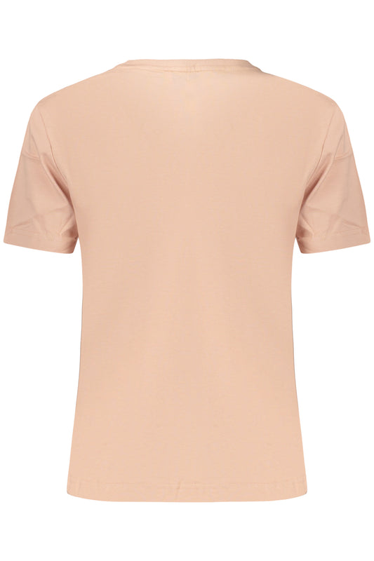 CALVIN KLEIN T-SHIRT MANICHE CORTE DONNA ROSA