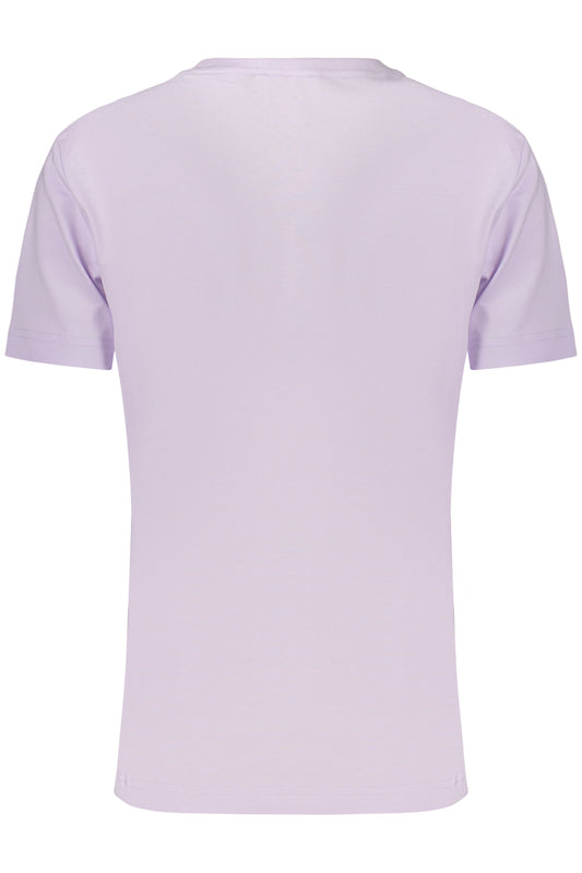 CALVIN KLEIN T-SHIRT MANICHE CORTE DONNA VIOLA