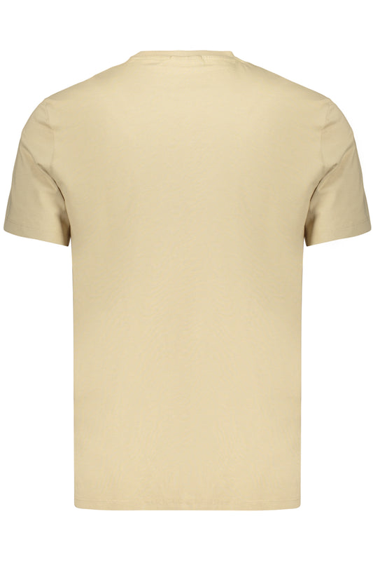 CALVIN KLEIN T-SHIRT MANICHE CORTE UOMO BEIGE