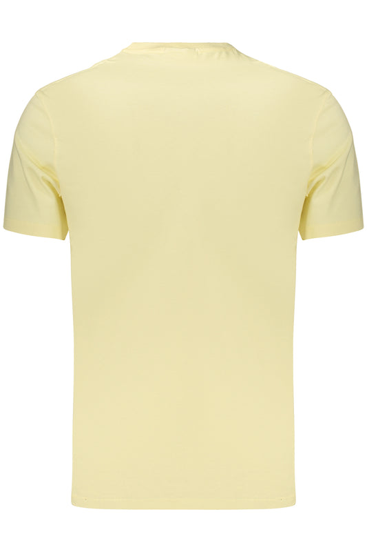 CALVIN KLEIN T-SHIRT MANICHE CORTE UOMO GIALLO