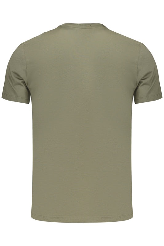 CALVIN KLEIN T-SHIRT MANICHE CORTE UOMO VERDE