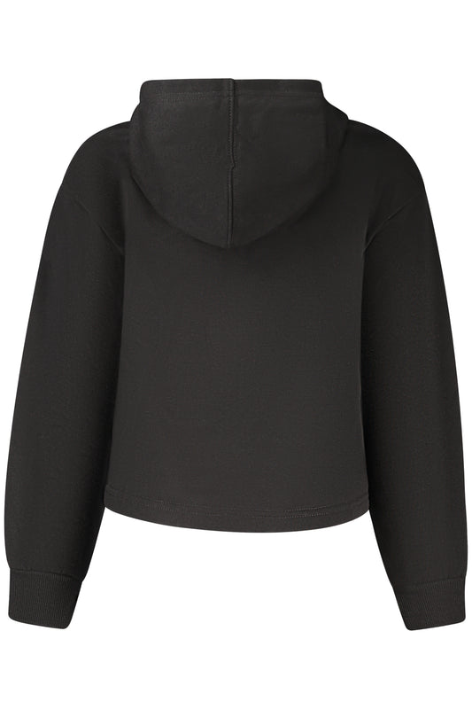 CONVERSE FELPA SENZA ZIP BAMBINA NERO