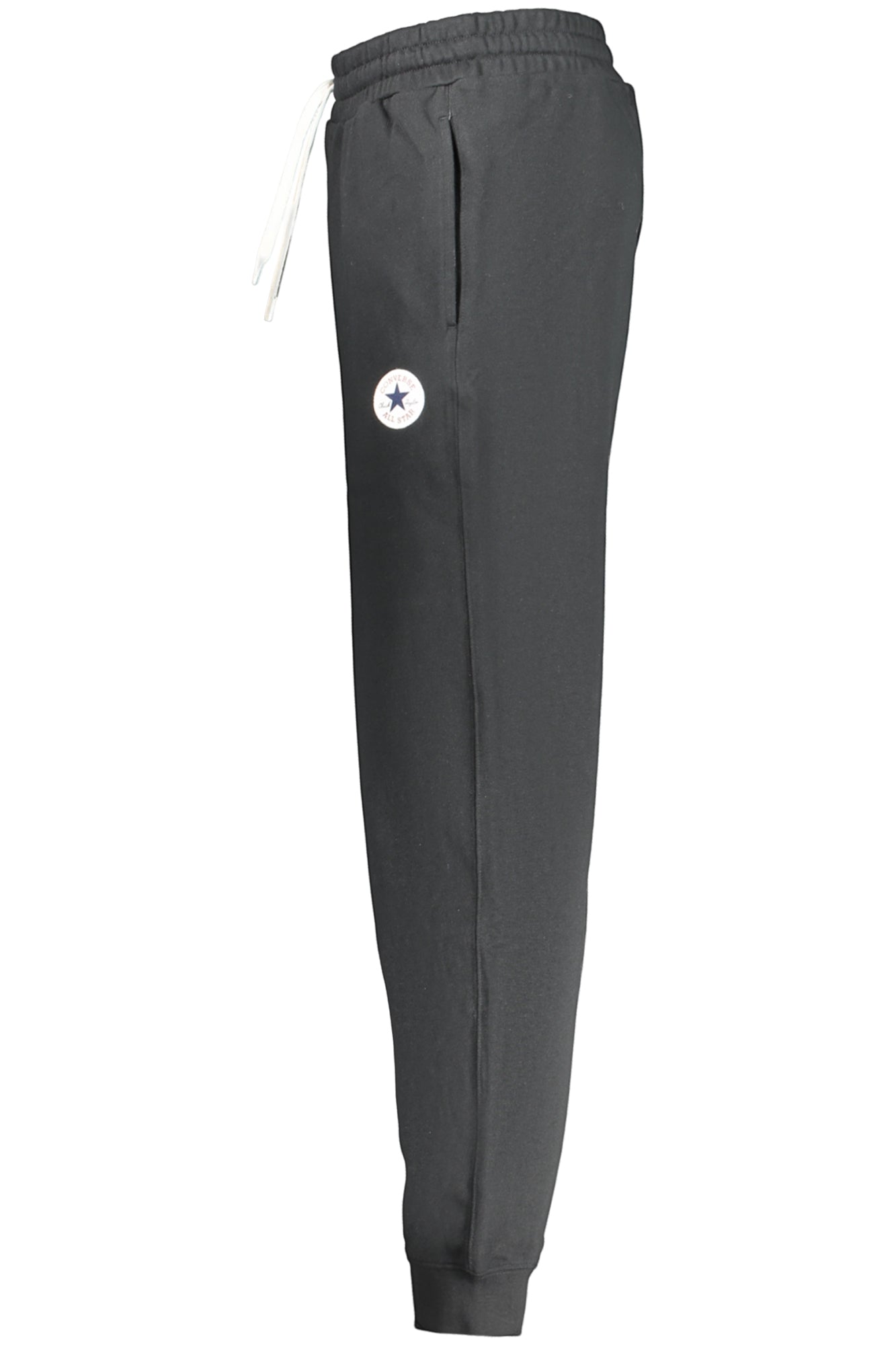 CONVERSE PANTALONE TUTA LUNGO UOMO NERO