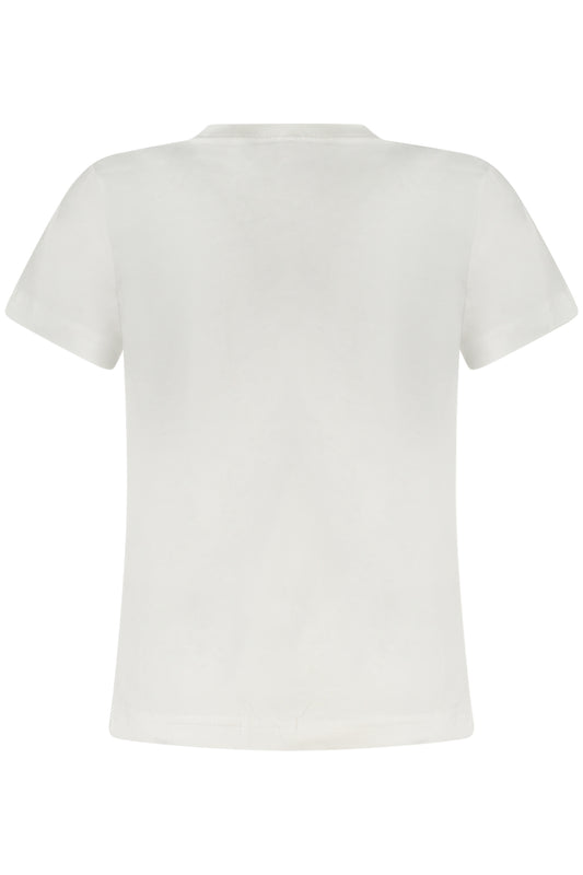 CONVERSE T-SHIRT MANICHE CORTE BAMBINO BIANCO