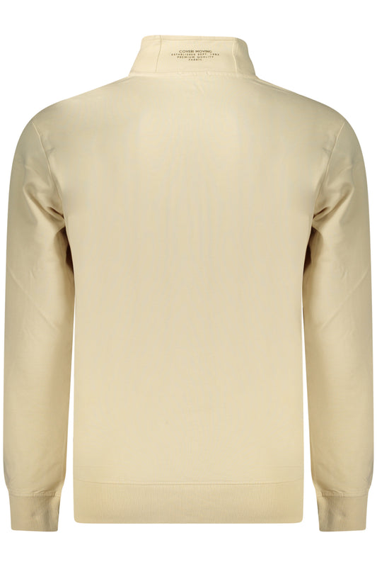 COVERI MOVING FELPA CON ZIP UOMO BEIGE
