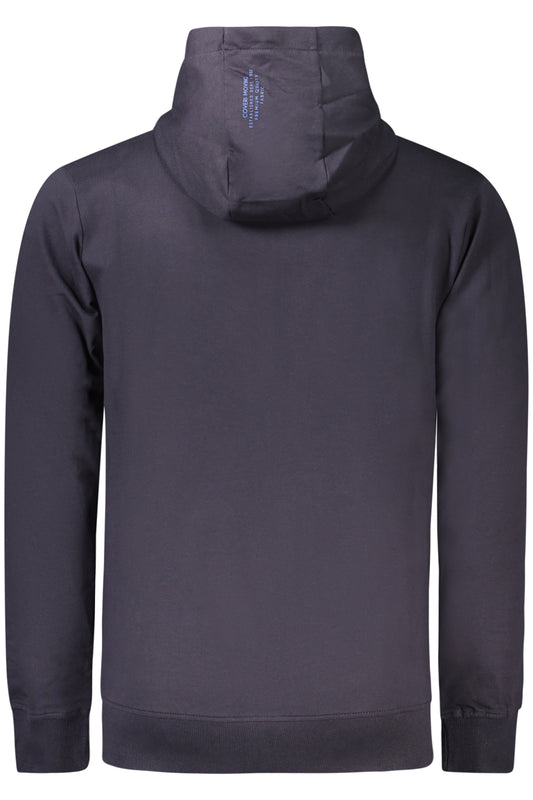 COVERI MOVING FELPA CON ZIP UOMO BLU