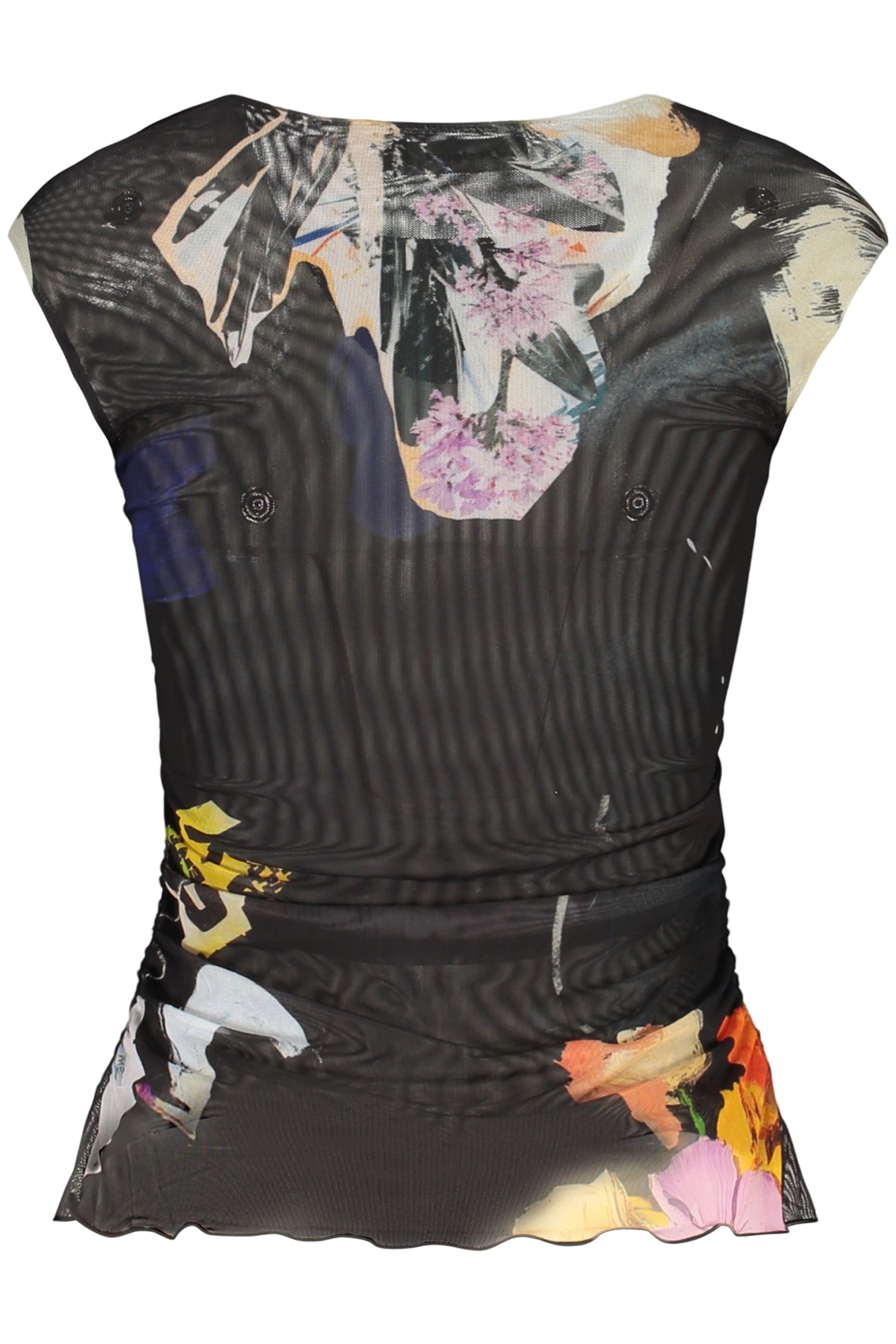 DESIGUAL CANOTTA DONNA NERO