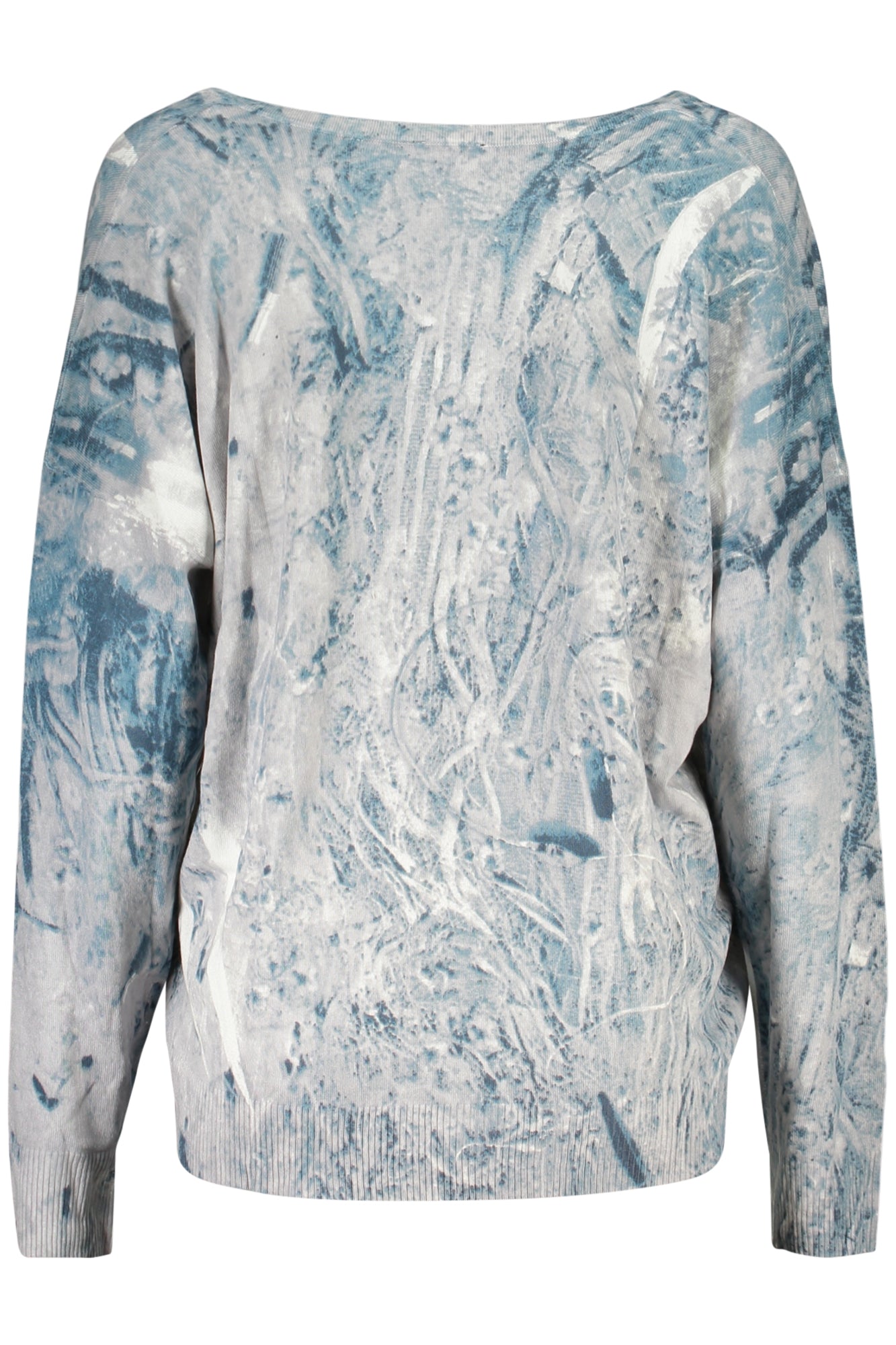 DESIGUAL MAGLIA DONNA AZZURRO