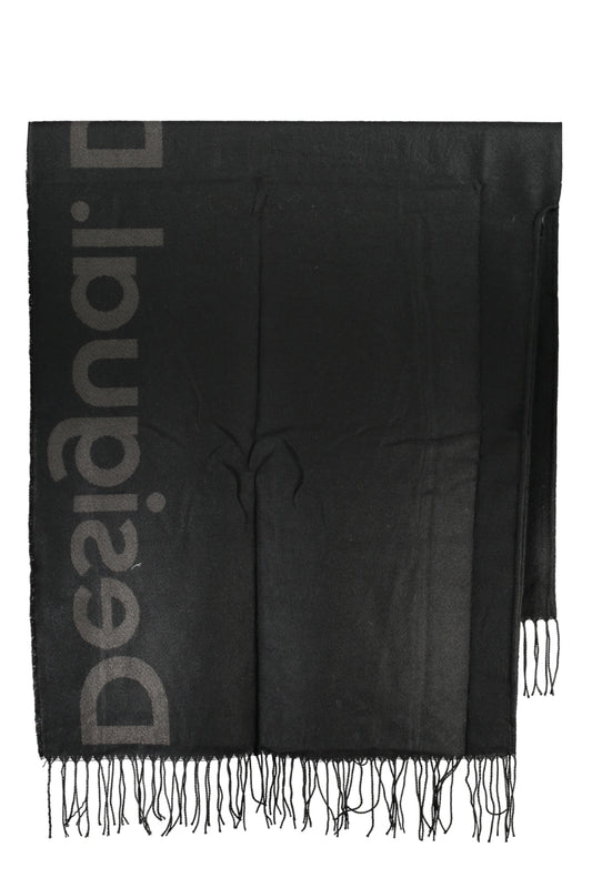 DESIGUAL PONCHO DONNA NERO