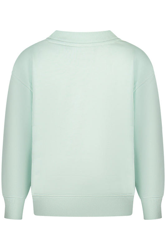FILA FELPA SENZA ZIP BAMBINA VERDE