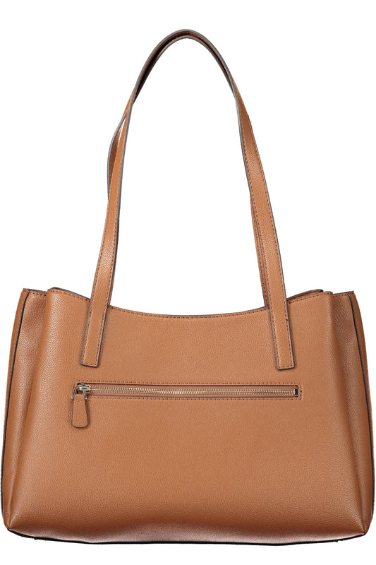GUESS JEANS BORSA DONNA MARRONE