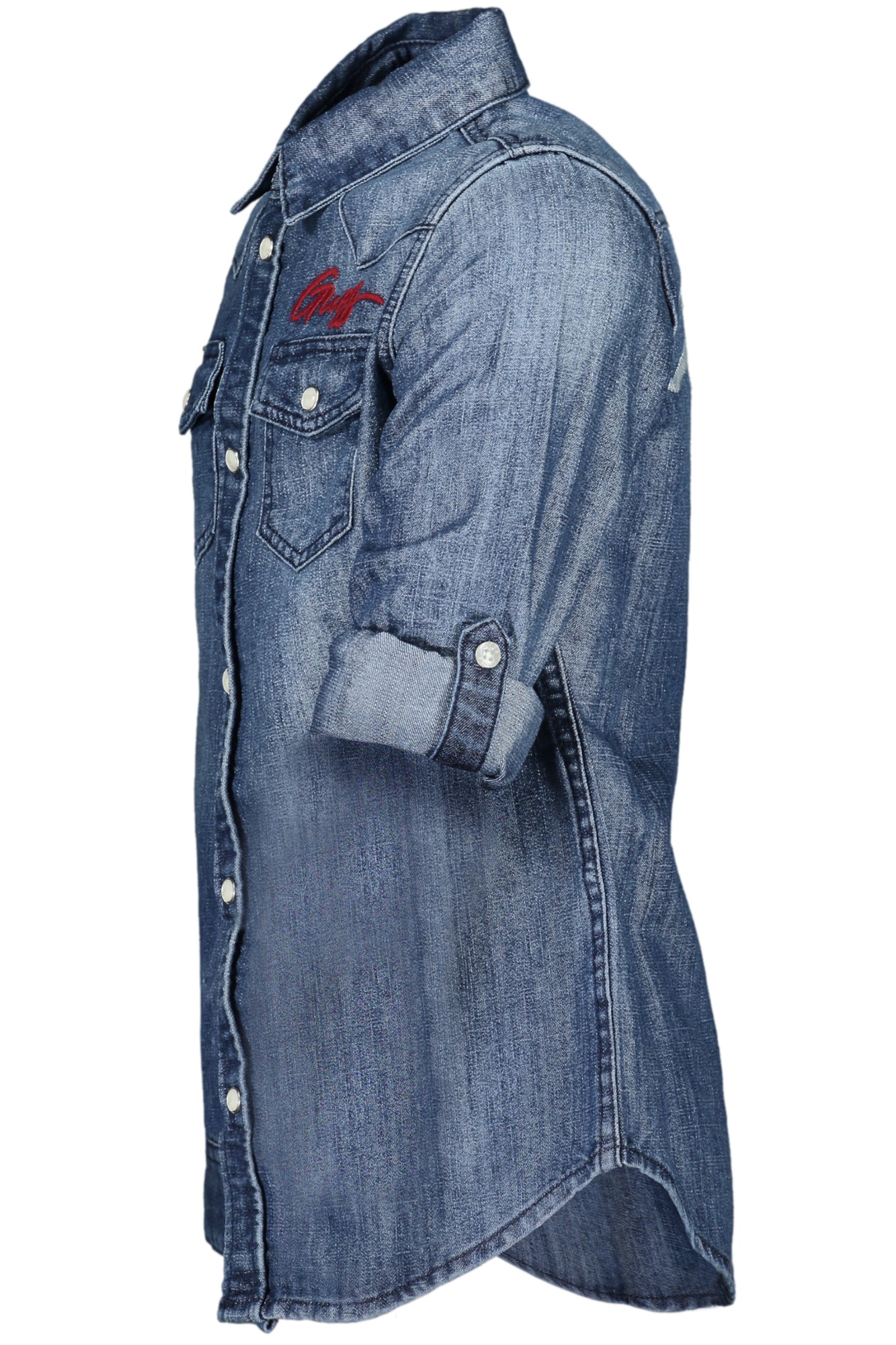 GUESS JEANS CAMICIA MANICHE LUNGHE BAMBINA