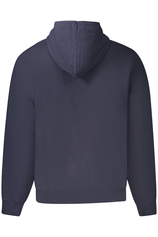 GUESS JEANS FELPA SENZA ZIP UOMO BLU