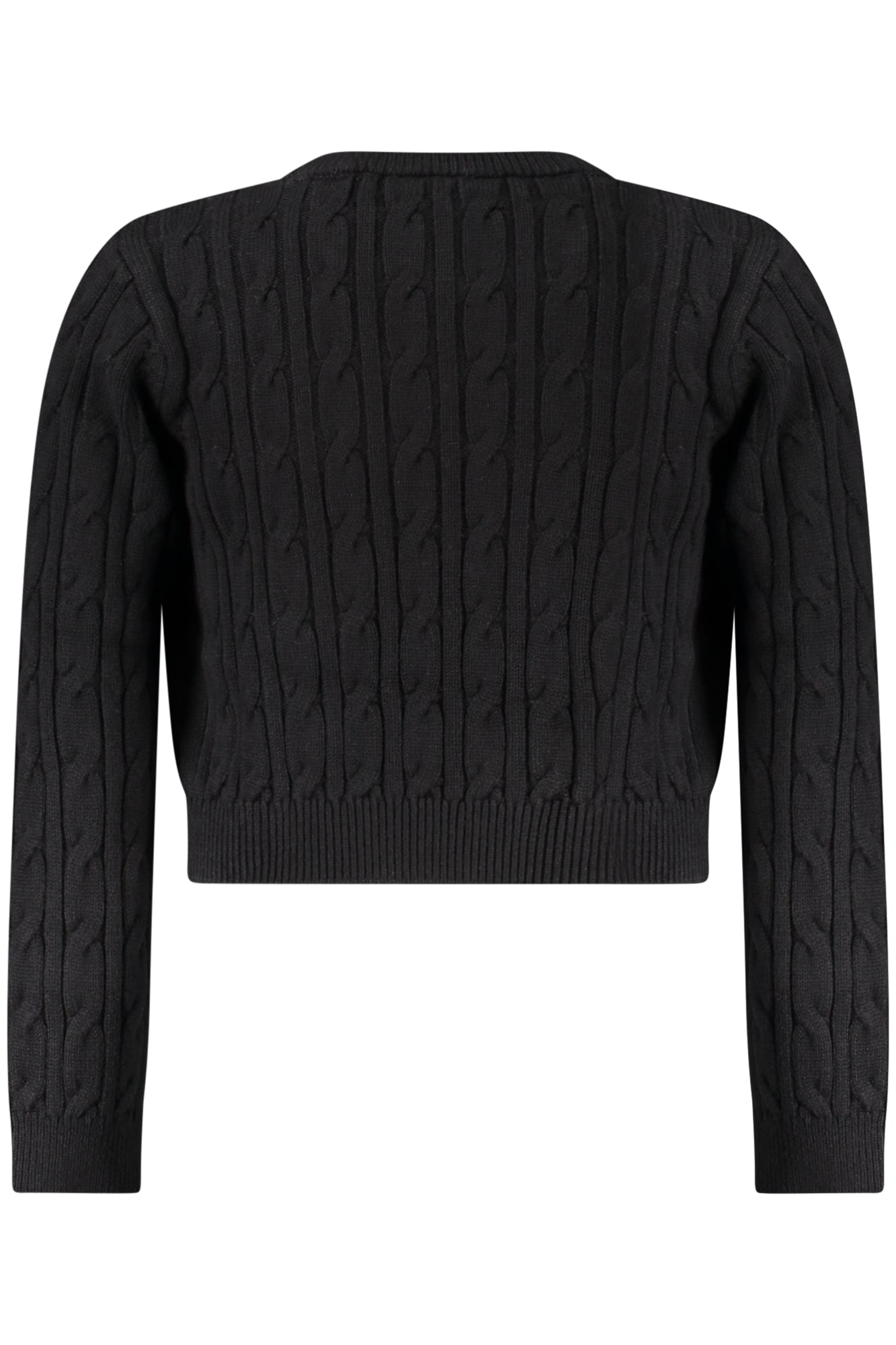 GUESS JEANS MAGLIONE BAMBINA NERO