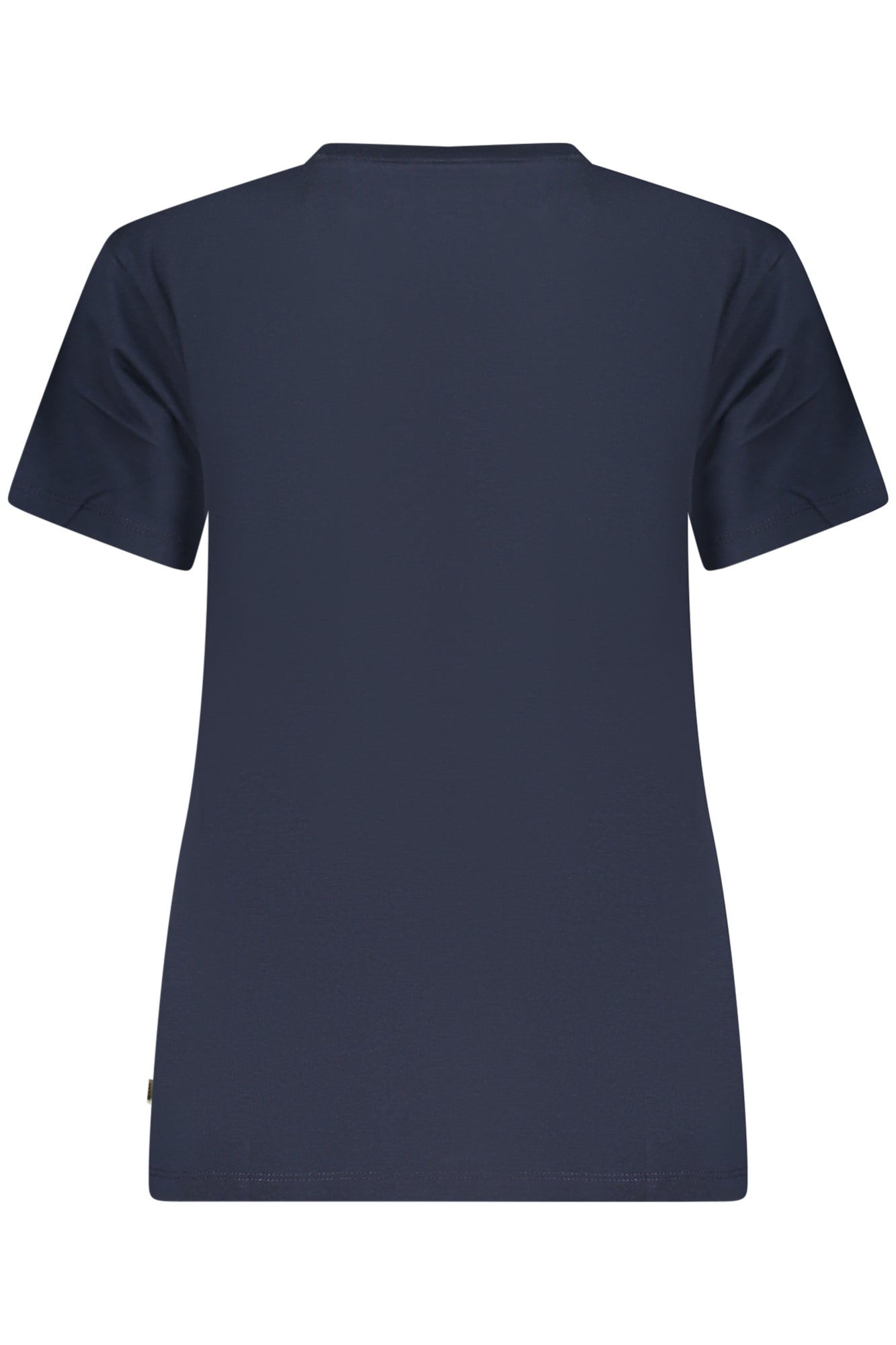 GUESS JEANS T-SHIRT MANICHE CORTE DONNA BLU