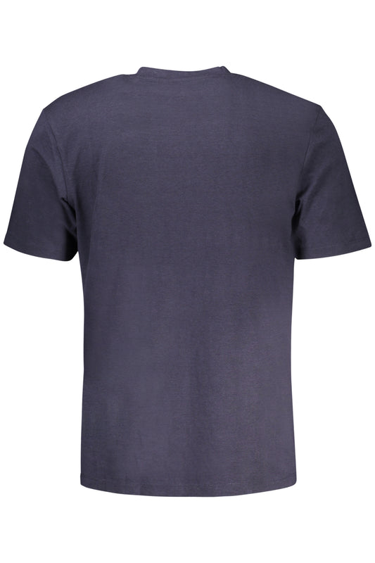 GUESS JEANS T-SHIRT MANICHE CORTE UOMO BLU