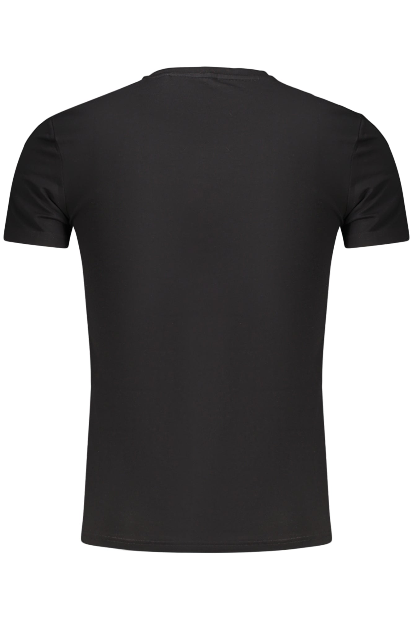 GUESS JEANS T-SHIRT MANICHE CORTE UOMO NERO