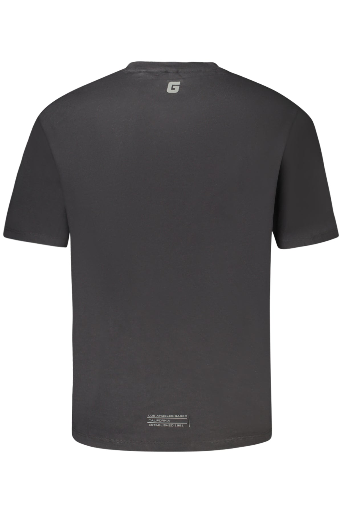 GUESS JEANS T-SHIRT MANICHE CORTE UOMO NERO