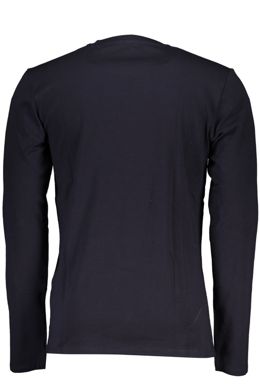 GUESS JEANS T-SHIRT MANICHE LUNGHE UOMO BLU