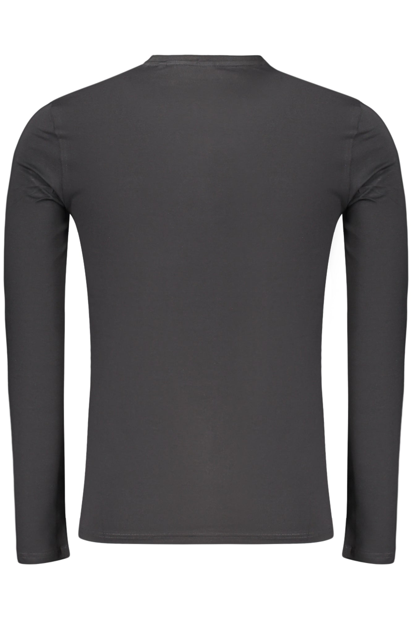 GUESS JEANS T-SHIRT MANICHE LUNGHE UOMO NERO