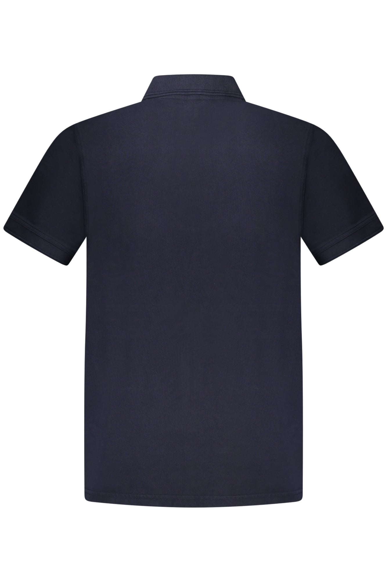 BOSS HUGO BOSS POLO MANICHE CORTE UOMO BLU