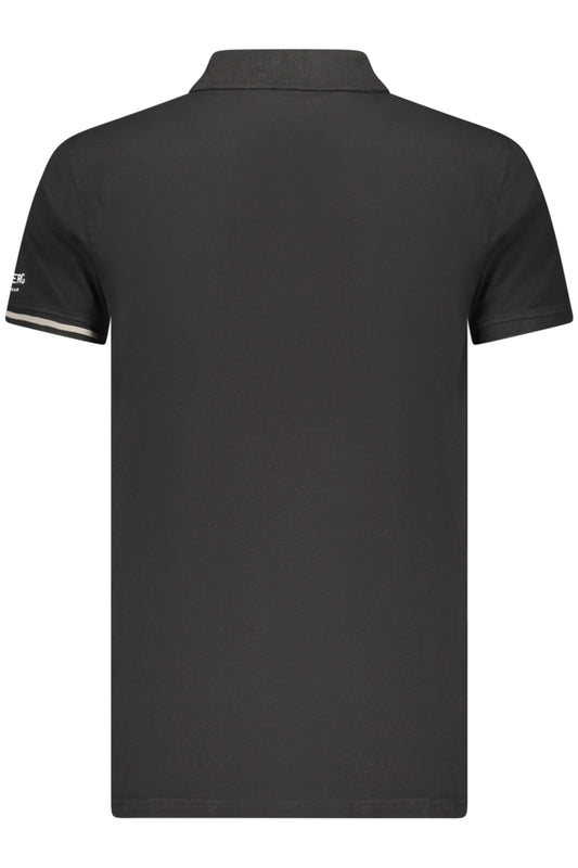 ICEBERG POLO MANICHE CORTE UOMO NERO