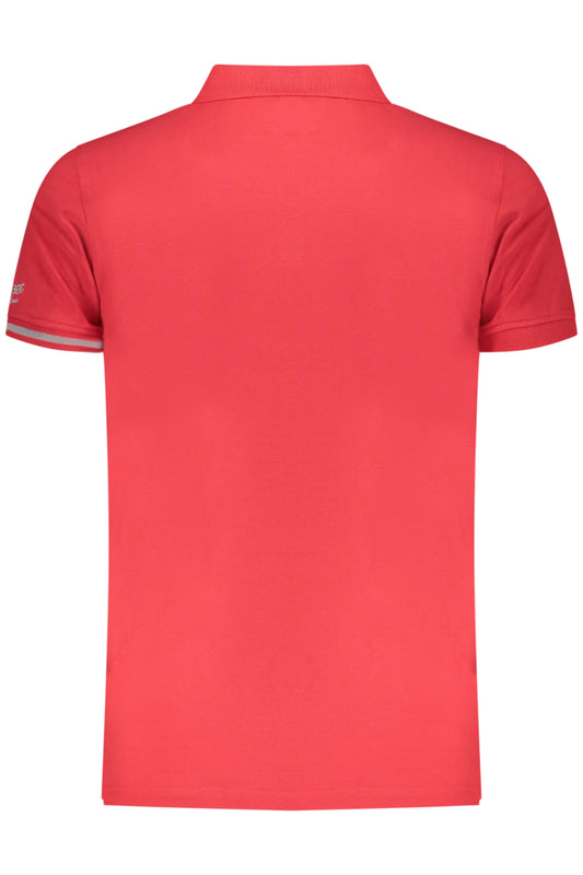 ICEBERG POLO MANICHE CORTE UOMO ROSSO
