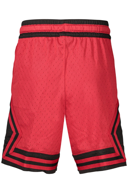 JORDAN PANTALONE SHORT BAMBINO ROSSO