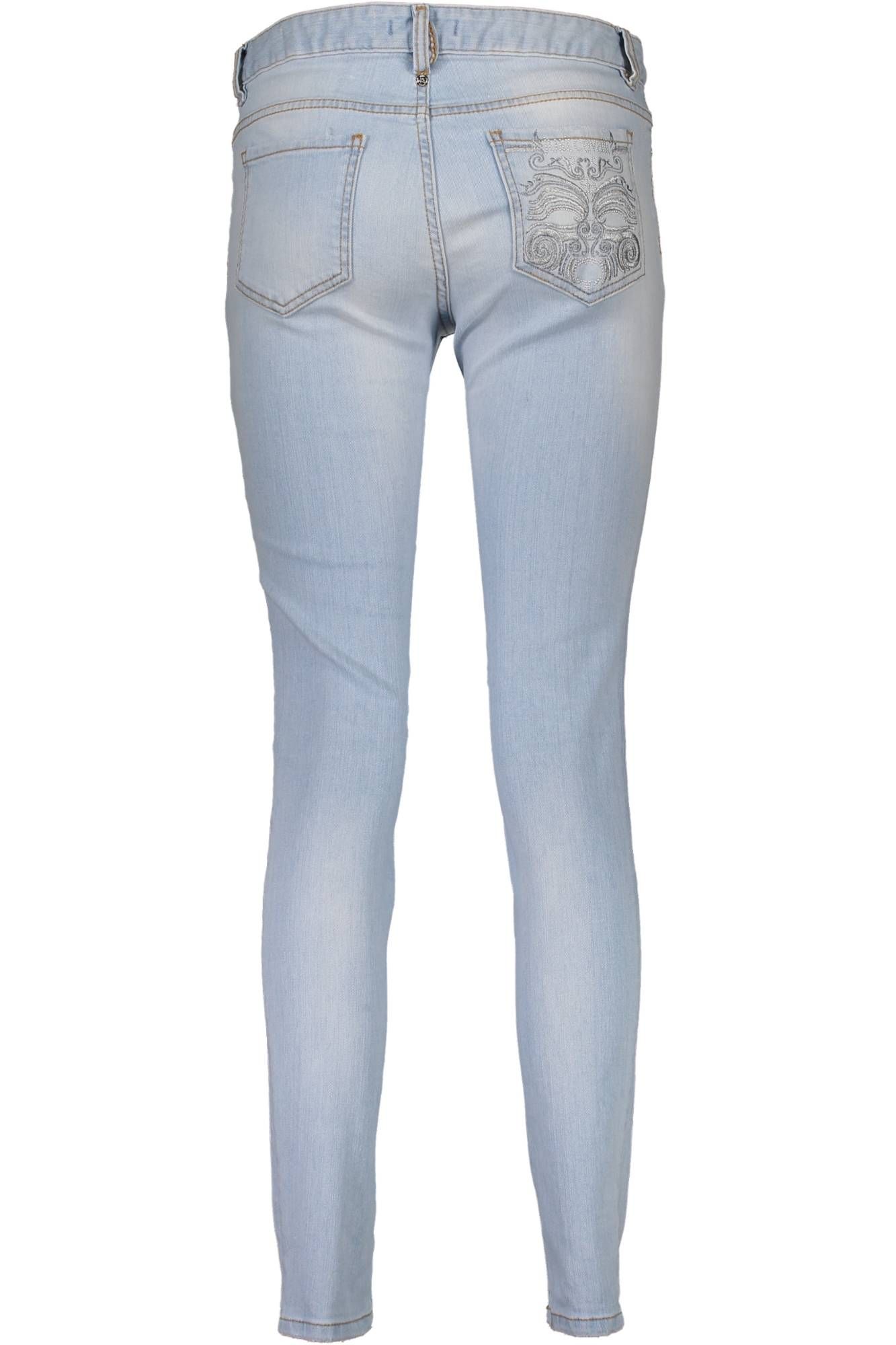 JUST CAVALLI JEANS DENIM DONNA AZZURRO
