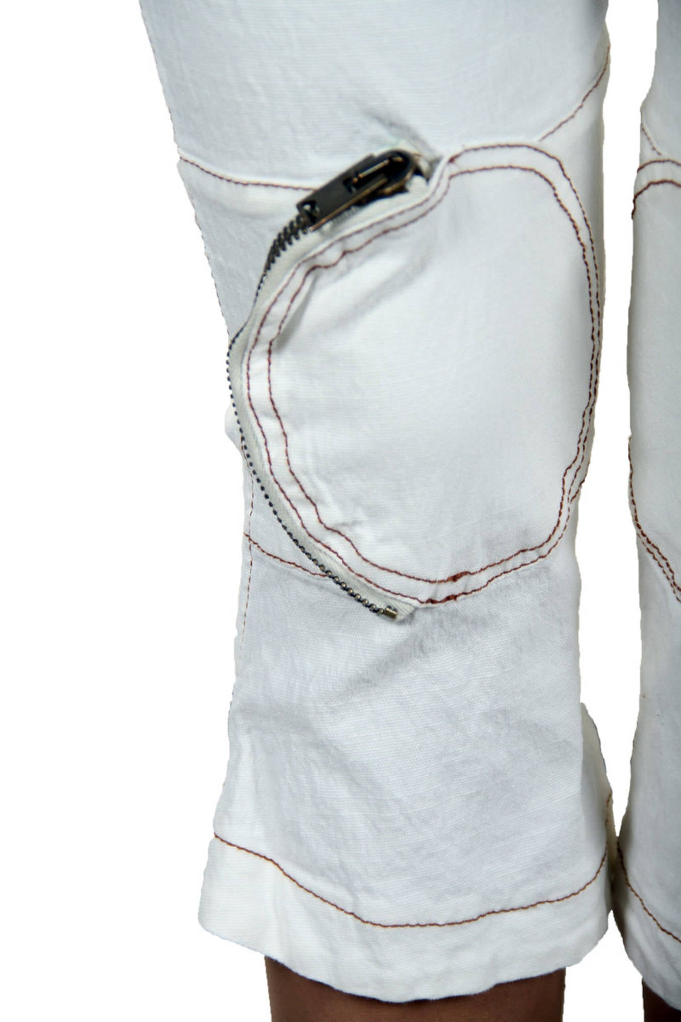 KING'S JEANS PANTALONE PESCATORA DONNA